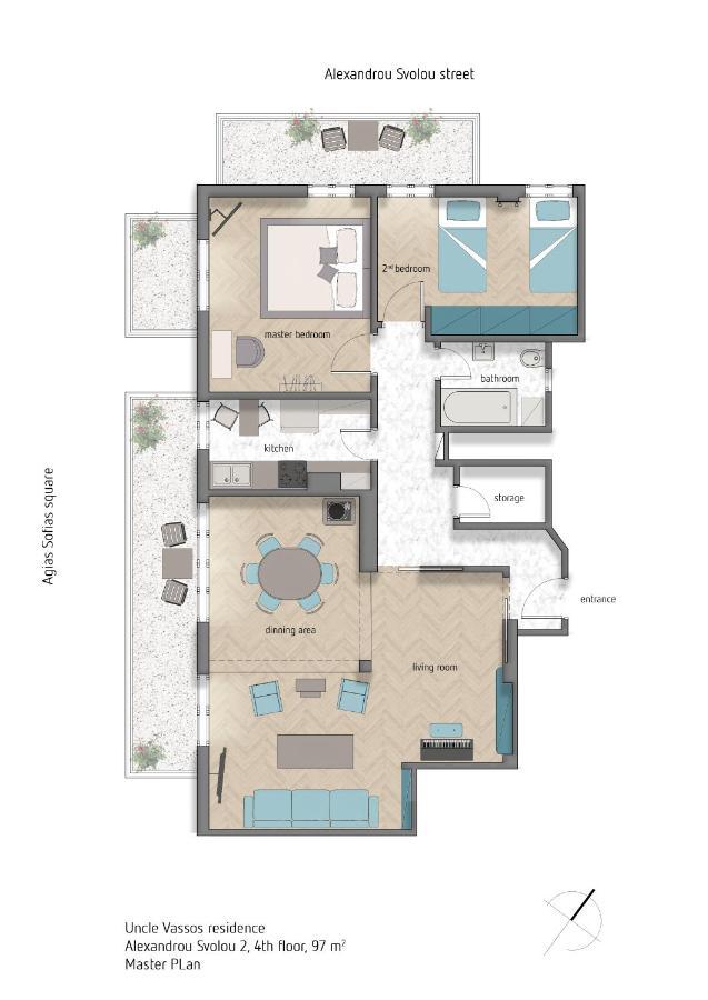 Deluxe Uncle Vassos Apartment *